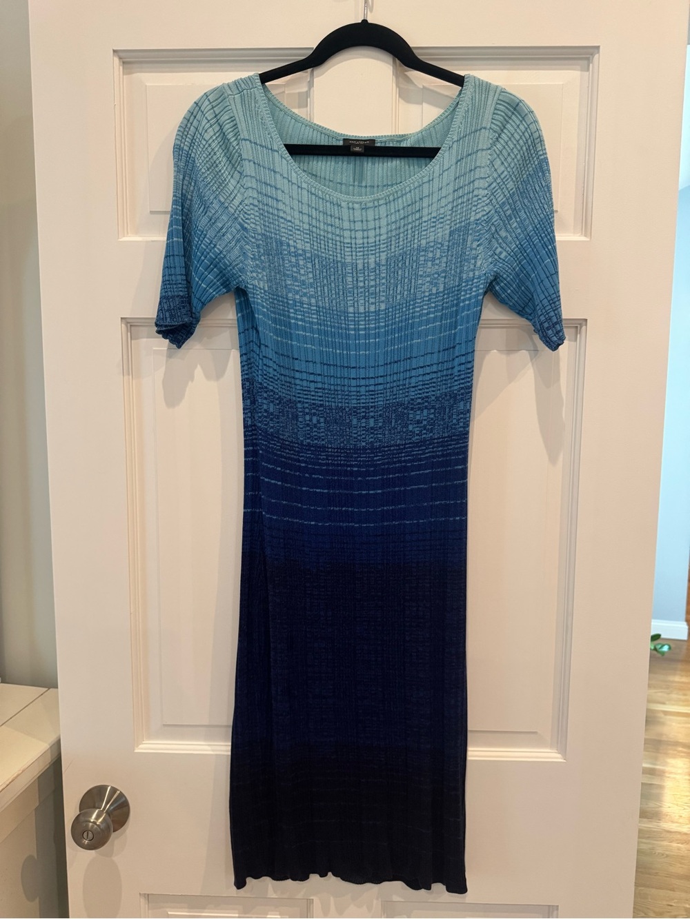 Ann Taylor Blue Ombre Maxi Dress